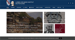 Desktop Screenshot of misesde.org
